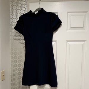 Sandro Navy Dress